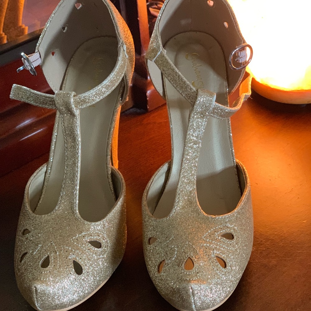 Gold Heels